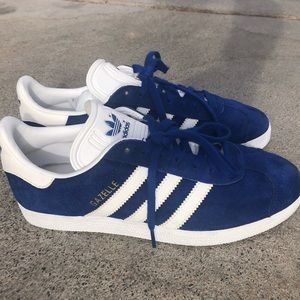🫐 ADIDAS GAZELLE TRAINERS ROYAL BLUE/WHITE 🫐